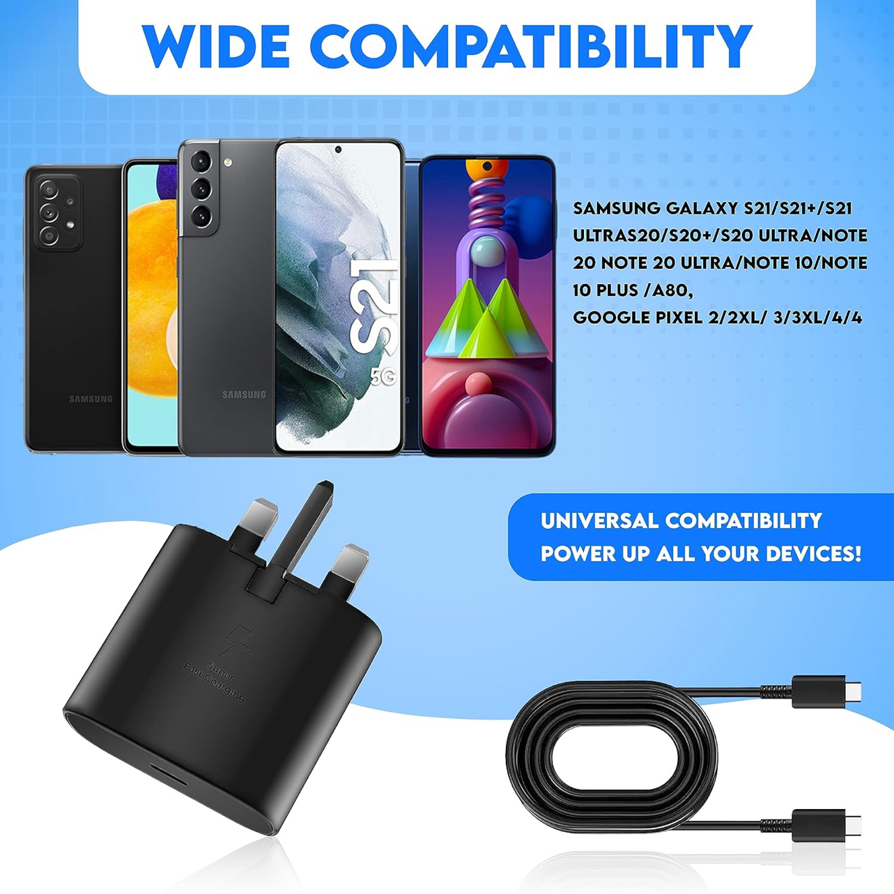 Chargeur Samsung Original 25W â Super Fast Charging