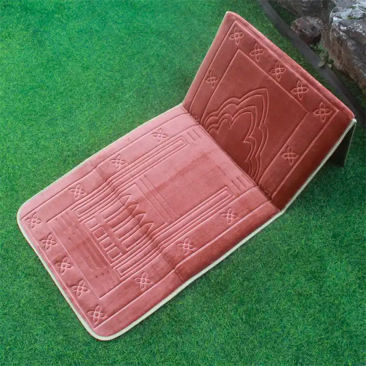 Tapis de prière avec dossier