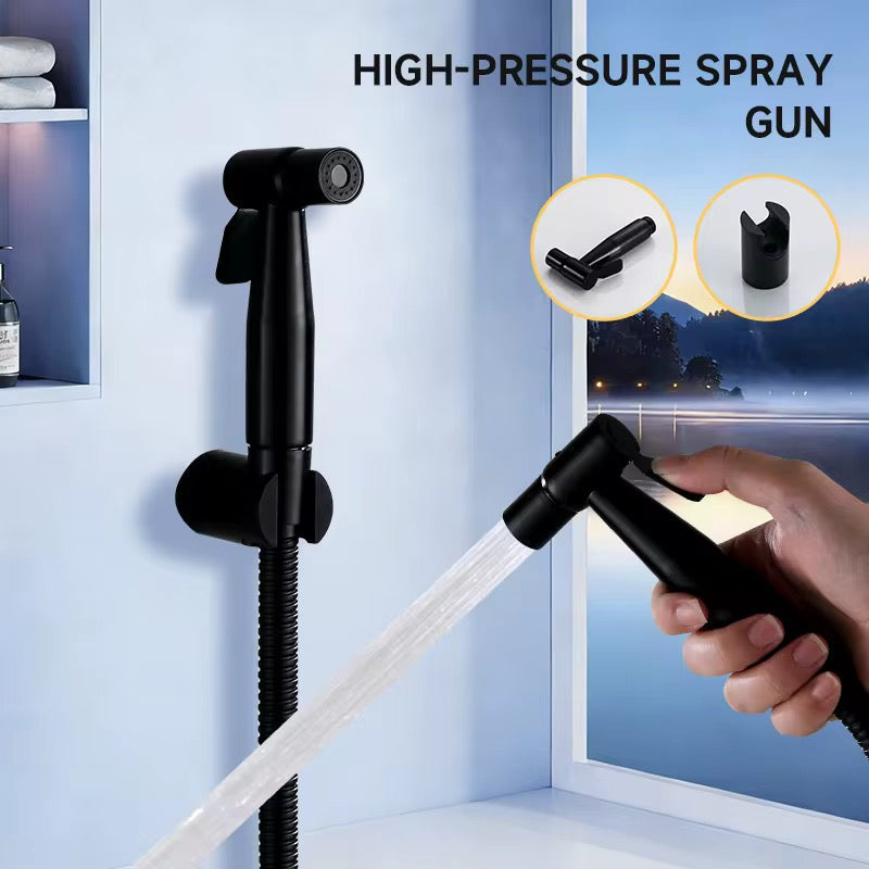 Douchette Hygiénique WC avec Flexible et Support Mural 501K