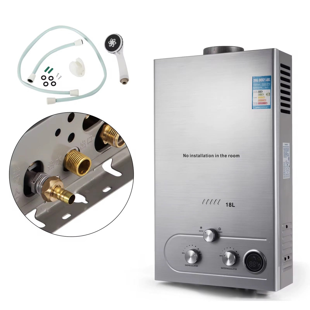 Chauffe eau instantanée à gaz