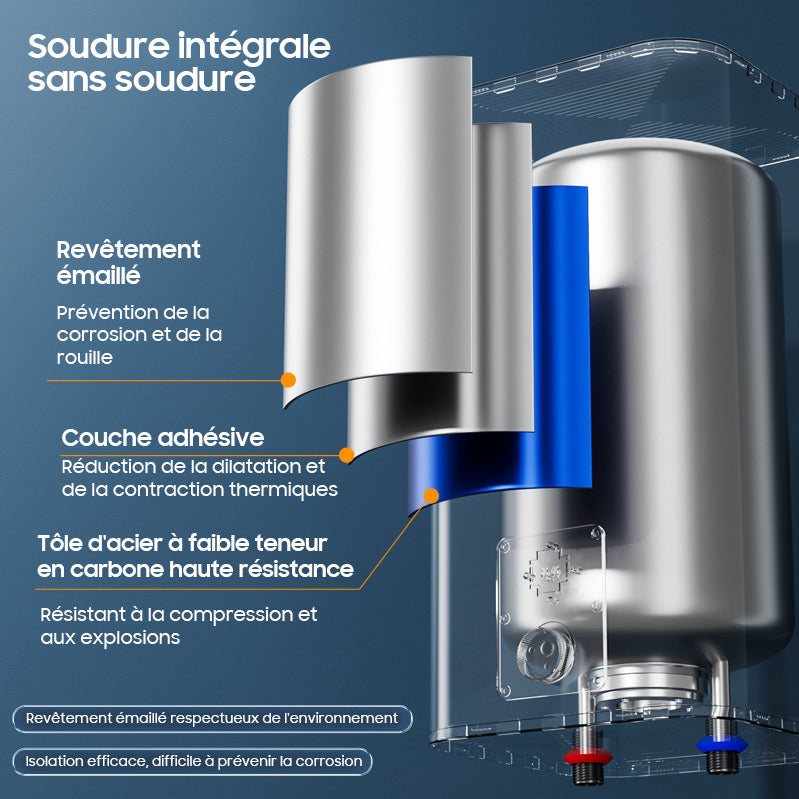 Chauffe eau électrique intelligent 50L