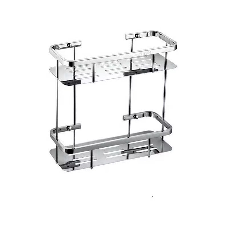 Étagère Murale Double en Acier Inoxydable GJ6612
