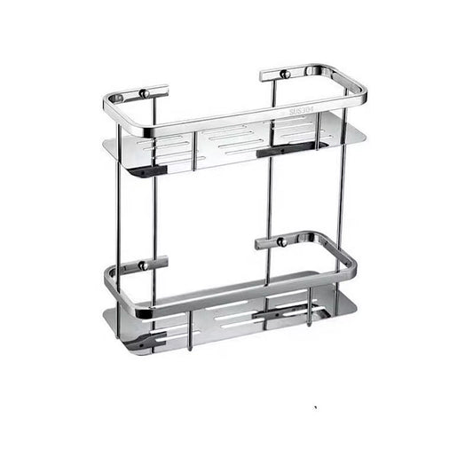Étagère Murale Double en Acier Inoxydable GJ6612