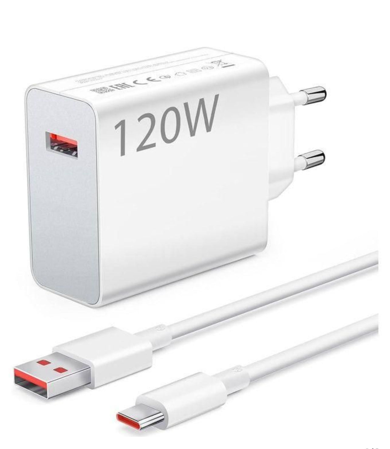 Chargeur Rapide 120W avec Câble USB-C