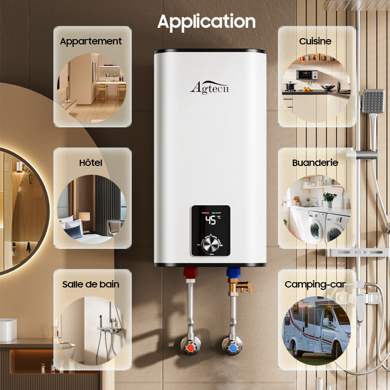 Chauffe eau électrique intelligent 30L
