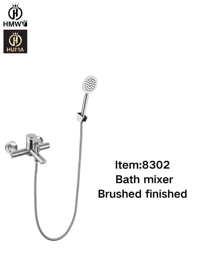 Mitigeur de bain  Modèle 8302 (Finition brossée)